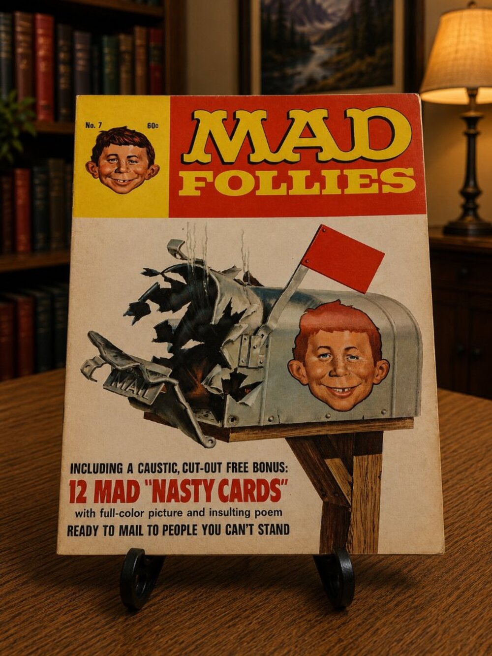 1969 MAD Follies #7 ALL 12 Nasty Cards Included Vintage MAD Magazine